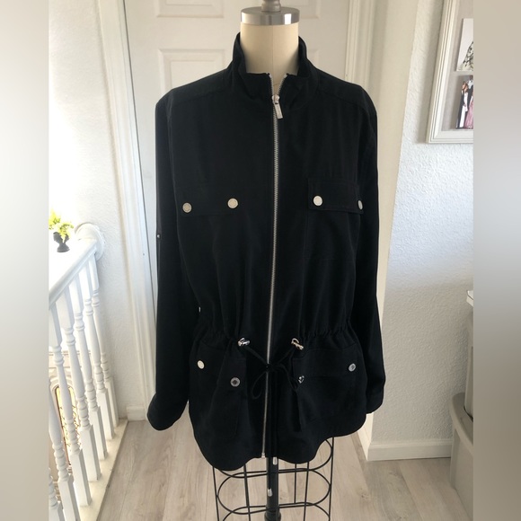 Calvin Klein long or roll tap sleeves jacket. - Picture 1 of 15